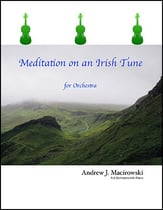 Meditation on an Irish Tune Orchestra sheet music cover